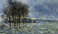 Claude Monet The Flood