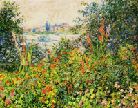 Claude Monet Flowers at Vétheuil