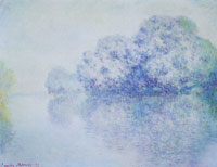 Claude Monet L'Ile aux Orties (Nettle Islet) at Giverny