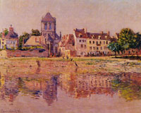 Claude Monet By the River at Vernon