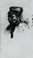 Vincent van Gogh Head of a Peasant with Cap