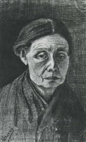 Vincent van Gogh Woman, Bareheaded