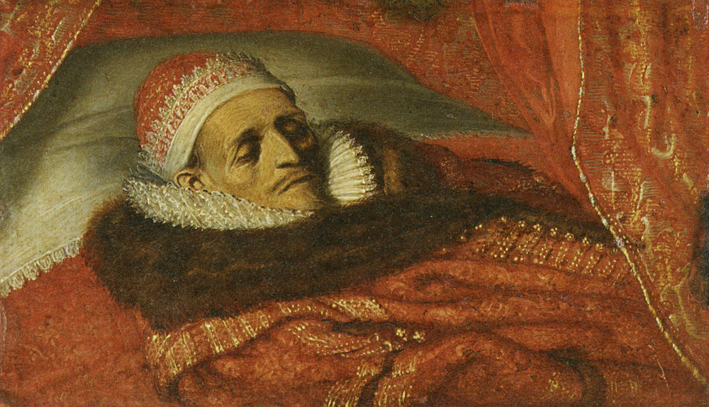 Adriaen van de Venne - Maurits, Prince of Orange, Lying in State