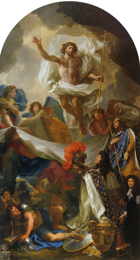 Charles Le Brun - The Resurrection