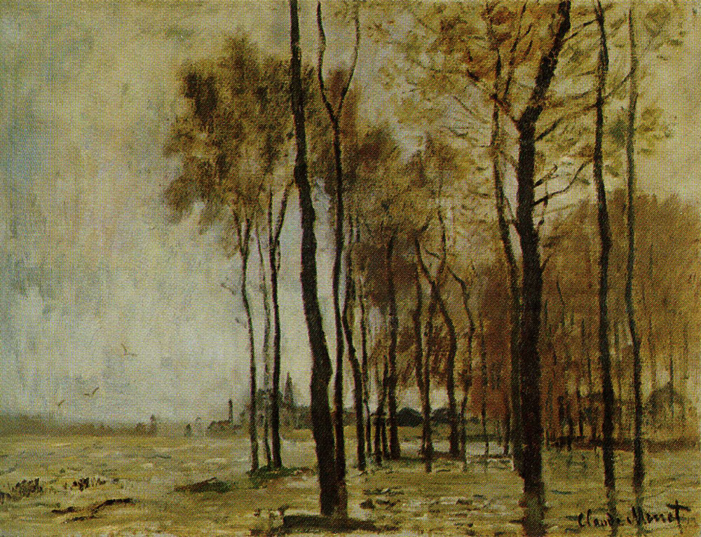 Claude Monet - The Flood at Argenteuil