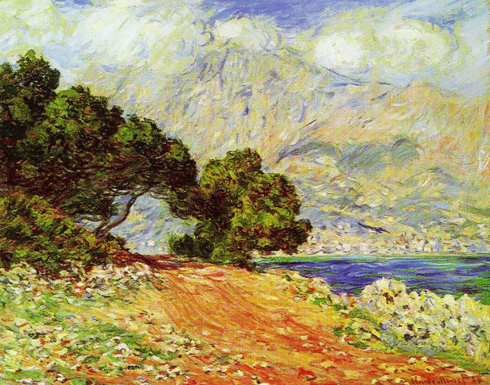 Claude Monet - Menton seen from Cap Martin