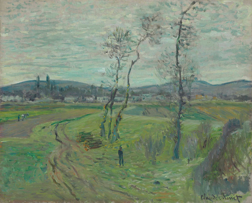 Claude Monet - The Plain at Gennevilliers
