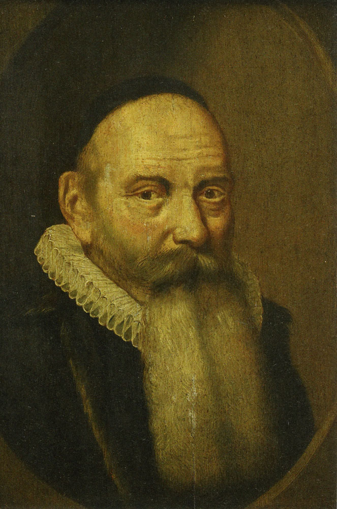 Copy after Cornelis van der Voort - Portrait of Jacobus Rolandus