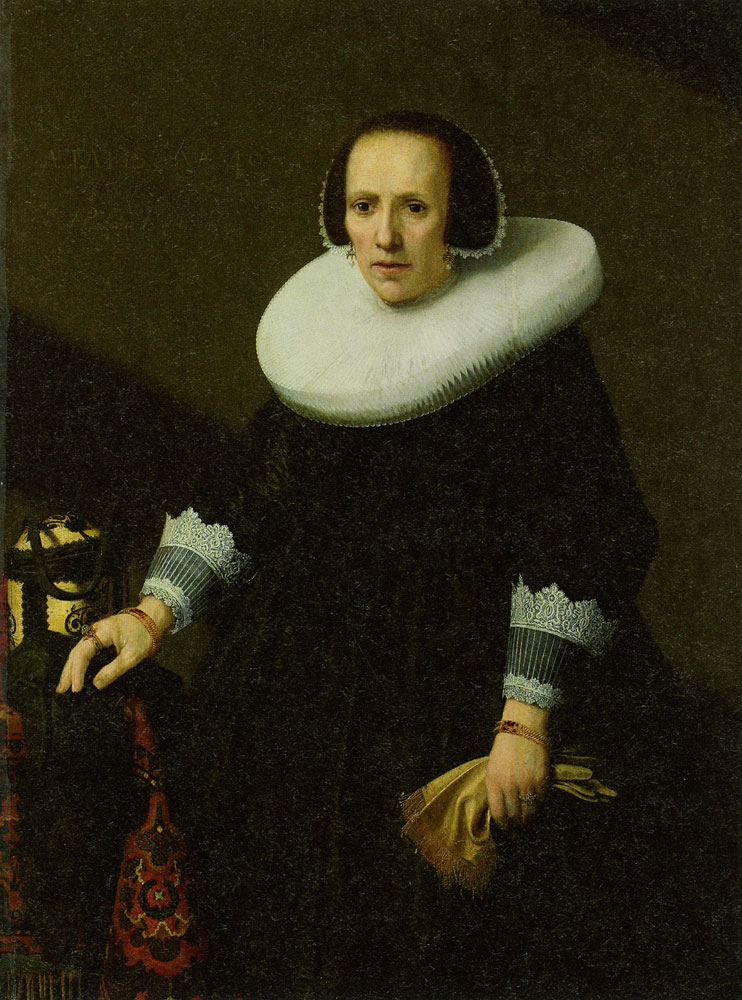 Huygh Pietersz. Voskuyl - Portrait of Geertruyd Reael