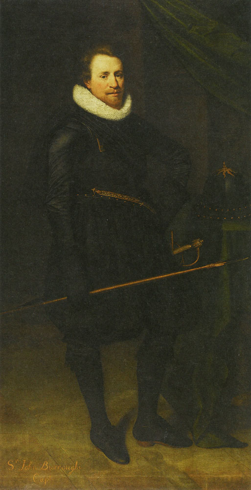 Jan Anthonisz. van Ravesteyn - Portrait of Sir John Burroughs