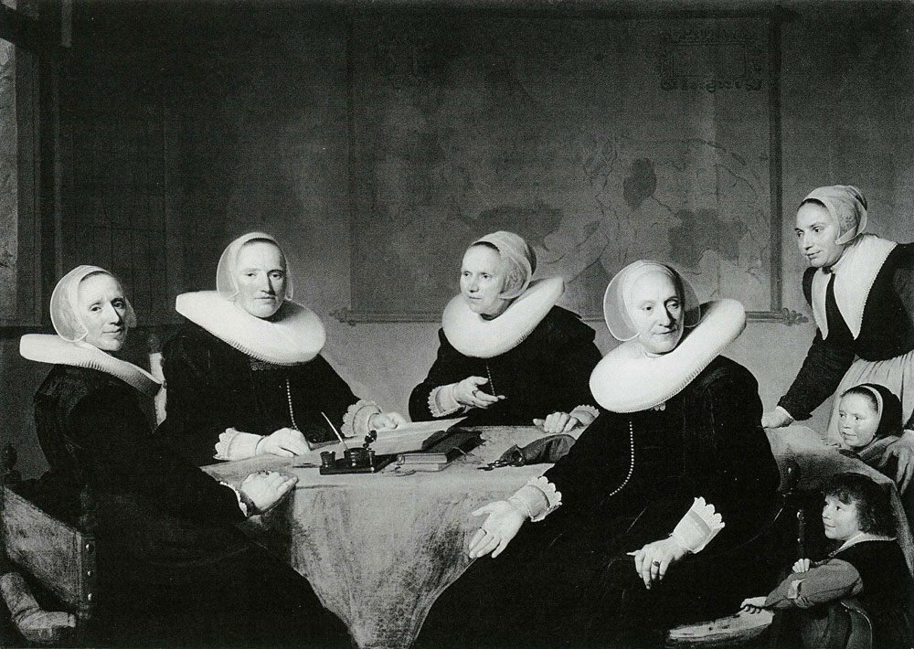 Johannes Verspronck - The Regentesses of the Holy Spirit Almshouse in Haarlem