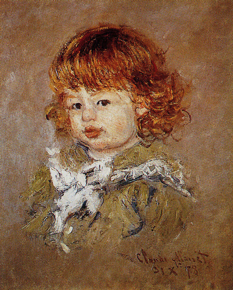 Claude Monet - Jean-Pierre Hoschedé, also called „Bébé Jean“
