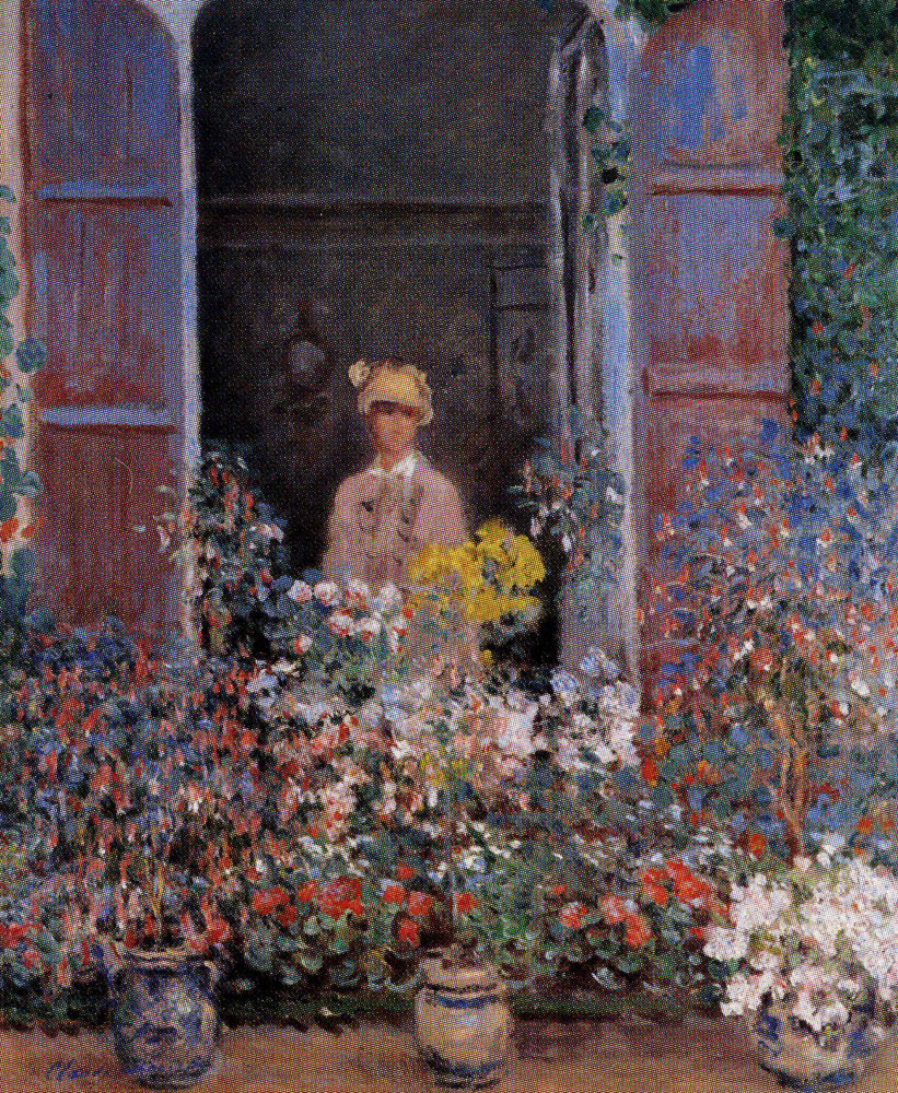 Claude Monet - Camille Monet at the Window
