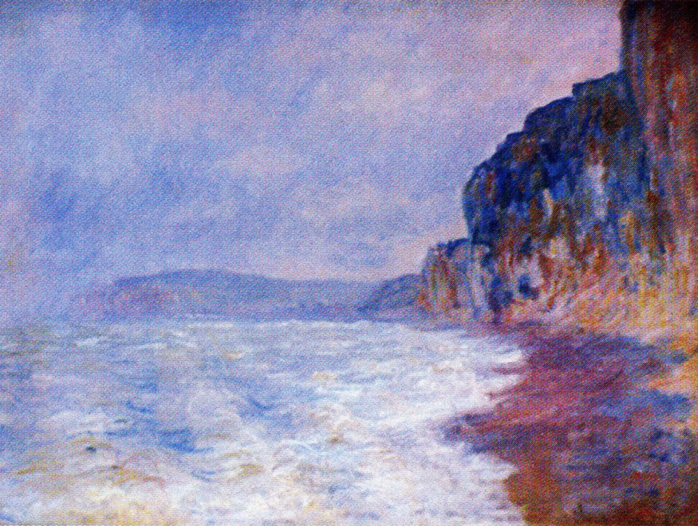 Claude Monet - Cliffs, Grey Weather