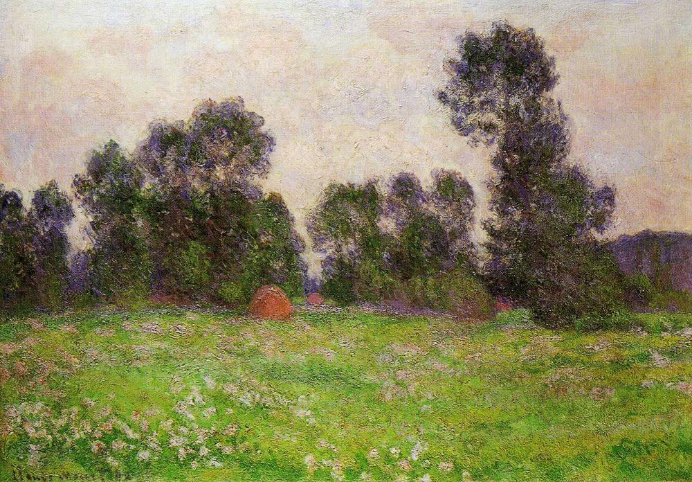 Claude Monet - Meadow at Giverny