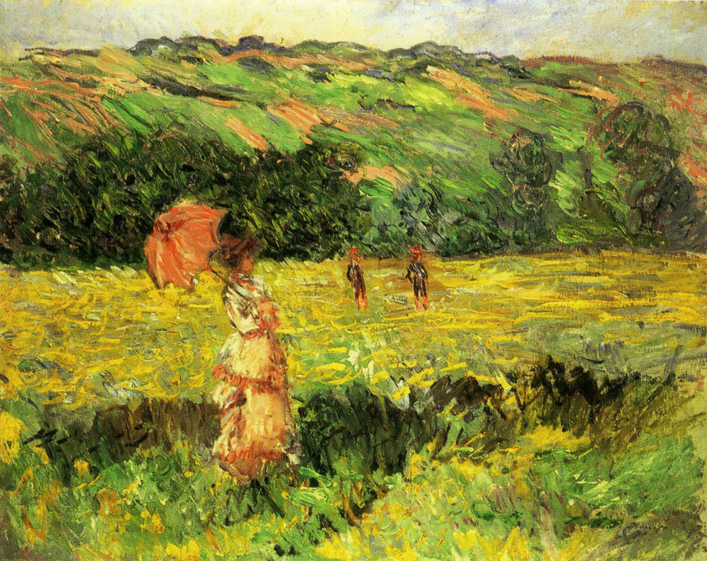Claude Monet - Meadow at Limetz