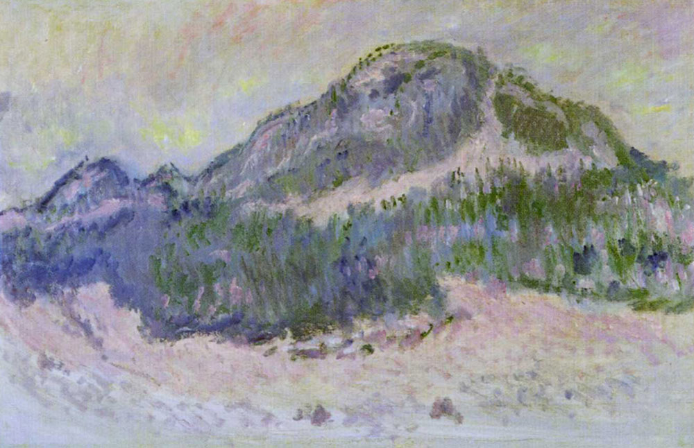 Claude Monet - Mount Kolsaas (Rose Reflects)