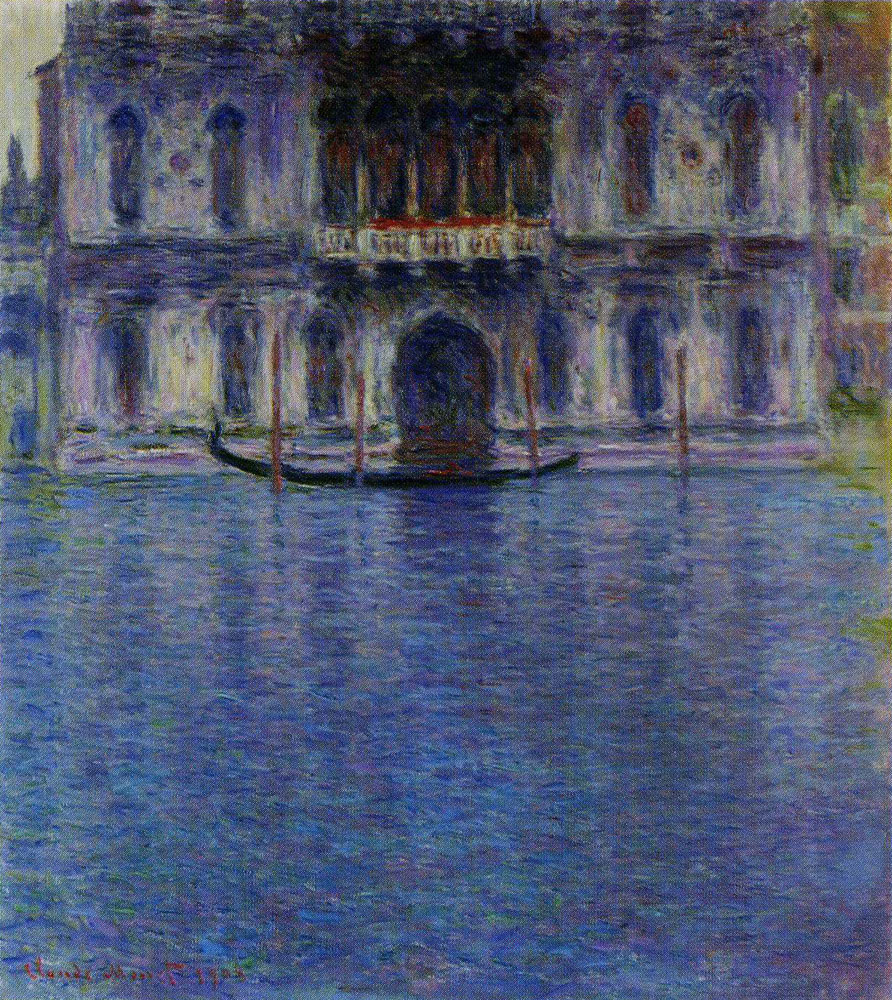 Claude Monet - The Palazzo Contarini