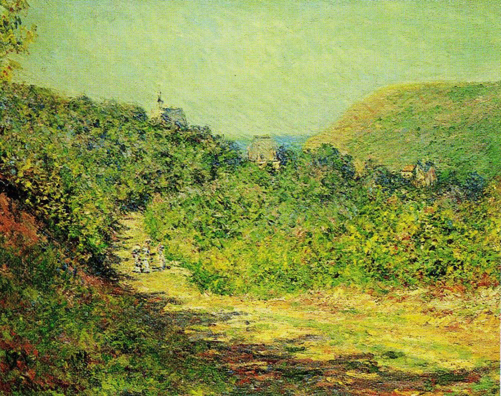 Claude Monet - At Les Petites-Dalles