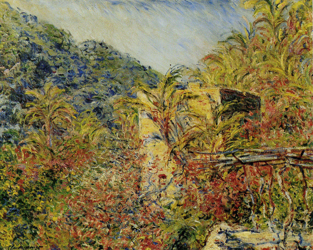 Claude Monet - The Valley of Sasso, Sunlight Effect