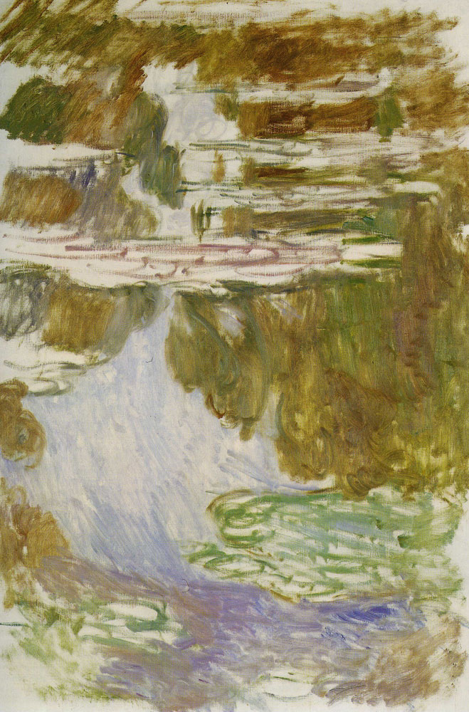 Claude Monet - Water-Lilies, Study