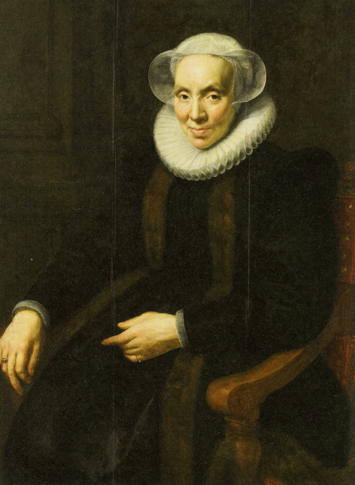 Paulus Moreelse - Portrait of Maria van Utrecht