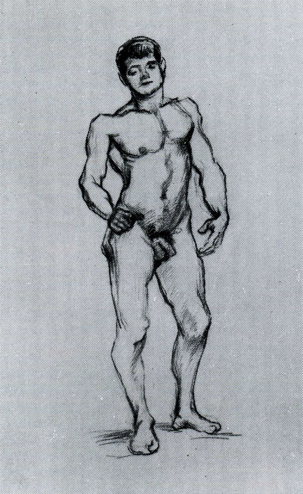 Vincent van Gogh - Male Nude Standing