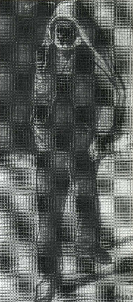 Vincent van Gogh - Orphan Man with Pickax on his Shoulder