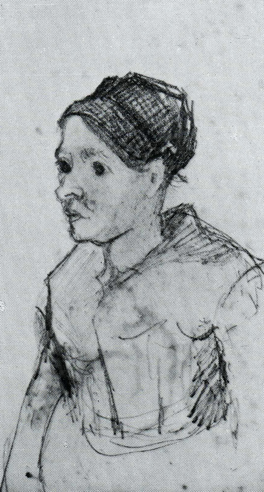 Vincent van Gogh - Peasant Woman, Half-Figure