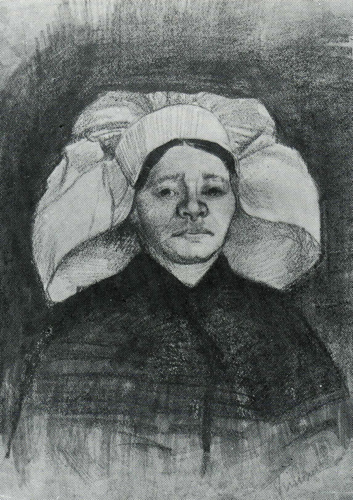 Vincent van Gogh - Peasant Woman, Head