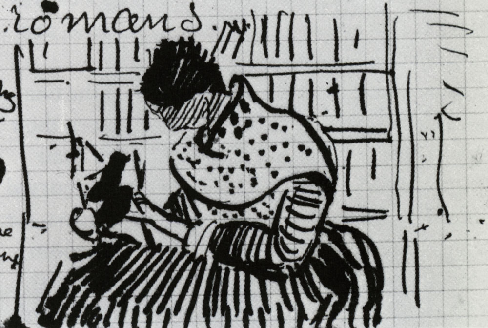 Vincent van Gogh - Woman Reading a Novel