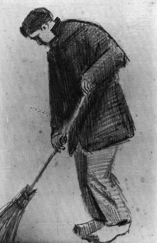 Vincent van Gogh - Young Man with a Broom