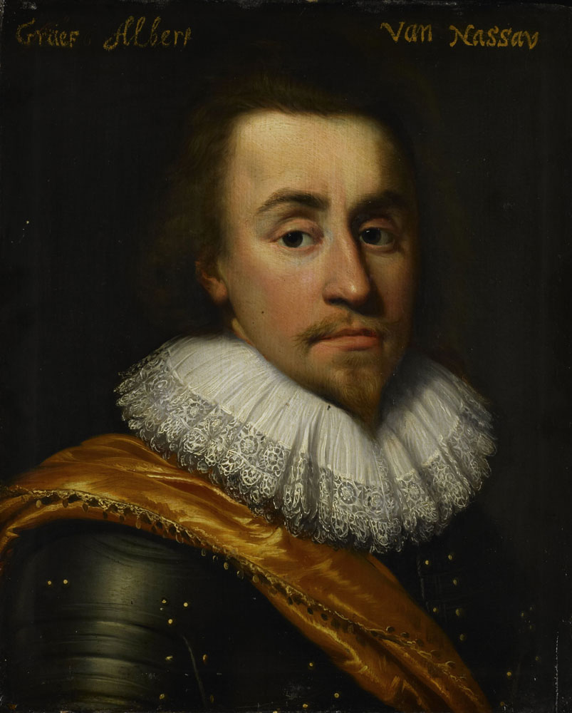 Workshop of Jan Anthonisz. van Ravesteyn - Portrait of Albert, Count of Nassau-Dillenburg