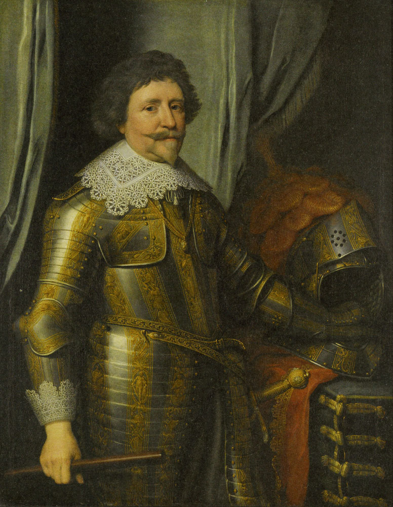 Workshop of Michiel Jansz. van Mierevelt - Portrait of Frederik Hendrik, Prince of Orange
