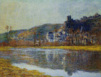 Claude Monet The Chateau of La Roche-Guyon