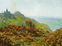 Claude Monet The Church at Varengeville and the Gorge of Les Moutiers