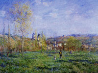 Claude Monet Springtime in Vétheuil