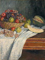 Claude Monet Still Life with a Honeydew Melon