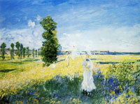 Claude Monet The Walk (Argenteuil)