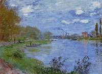 Claude Monet Banks of the Seine at La Grande Jatte