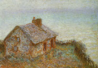 Claude Monet The Coastguards Cabin