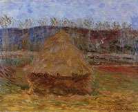 Claude Monet Grainstack at Giverny