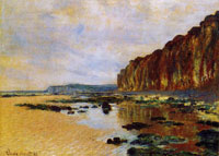 Claude Monet Low Tide at Varengeville