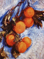 Claude Monet Oranges on a Branch