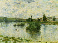 Claude Monet The Seine at Lavacourt