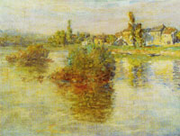 Claude Monet The Seine at Lavacourt