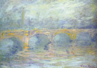 Claude Monet Waterloo Bridge, at Sunset (Effet Rose)