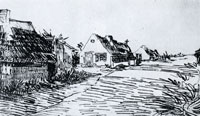 Vincent van Gogh Cottages in Saintes-Maries