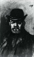 Vincent van Gogh Man with Bowler