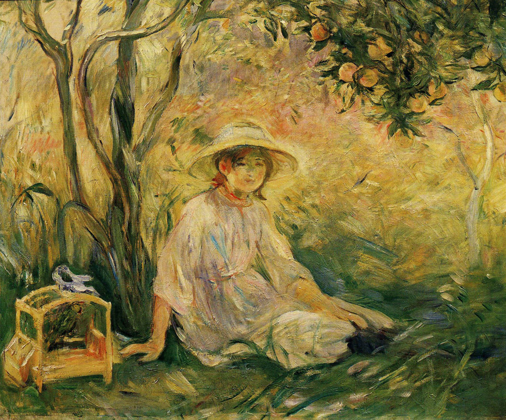 Berthe Morisot - Under the Orange Tree